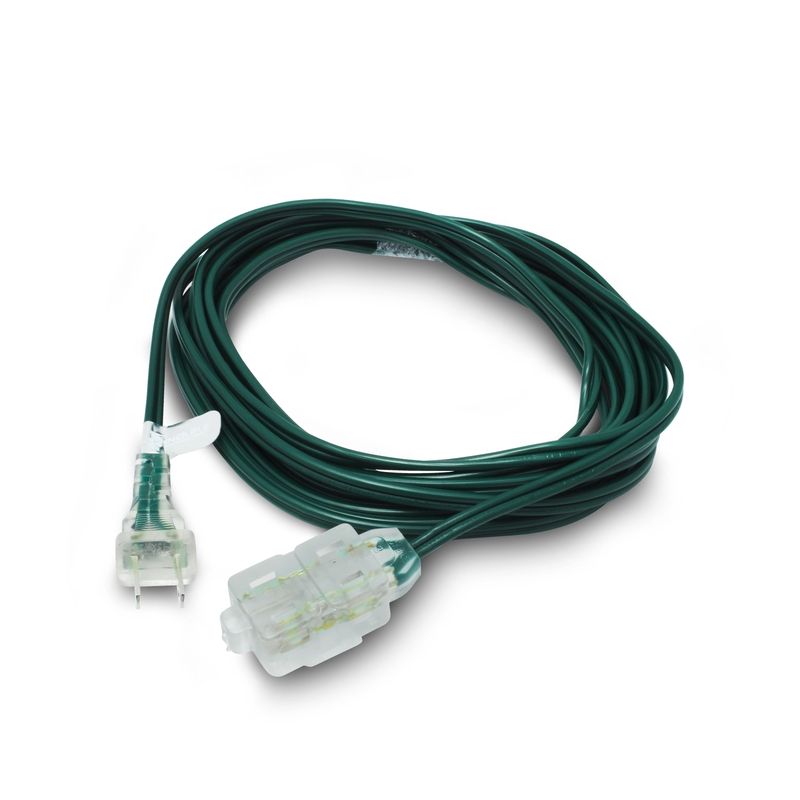 Cable De Extension Electrica 15 Pies Alargador Electrico Enchufe Para  Exteriores