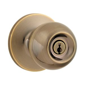 Cerradura para dormitorio para puertas izquierdas o derechas con un espesor de 35 a 45 mm. Apertura con llave. - KWIKSET