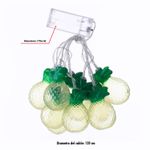 Juego-de-luces-decorativas-plasticas-de-1.2-metros-con-diseño-similar-a-MINI-PIÑAS-REDONDAS-de-luz-LED-calida.