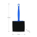 Brocha-de-esponja-rectangular-con-punta-en-V-angulada-y-mango-plastico-rigido-de-10.5-cm.-Ideal-para-acabados.