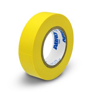 Taipe eléctrico autoextinguible de alta adhesión; de 18.2 metros x 1.9 cm de grosor de cinta. - ABRO