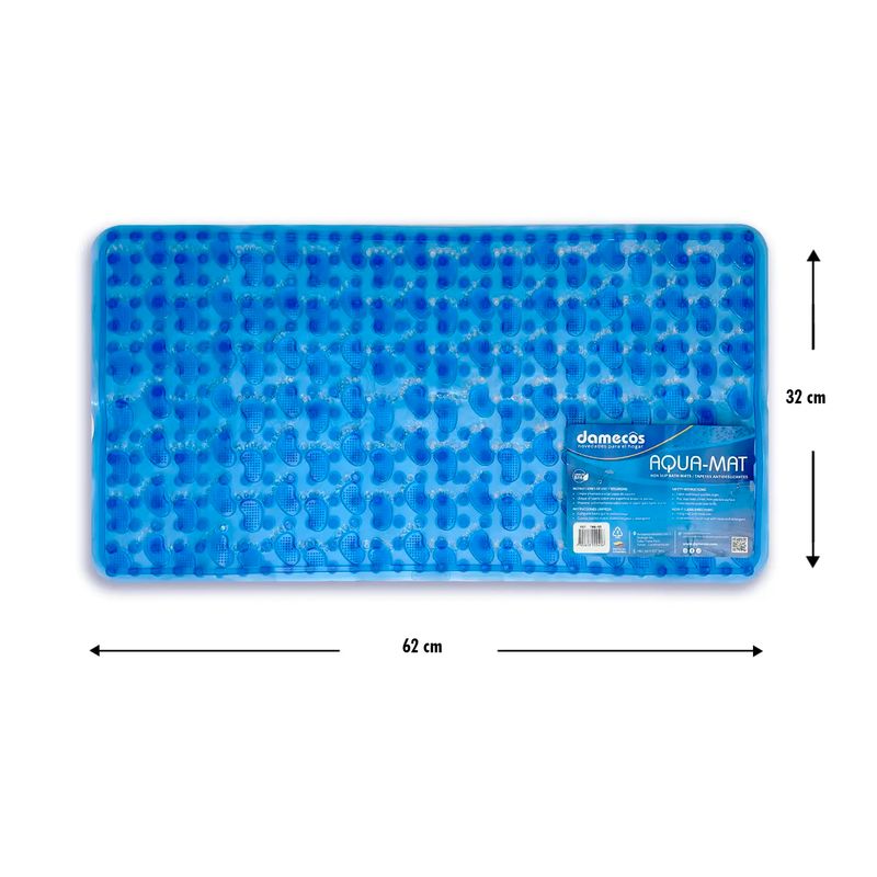 Tapete-antideslizante-para-baño-de-62-x-32-cm-con-textura-masajeadora-tipo-PIESITOS-y-base-multi-ventosas.