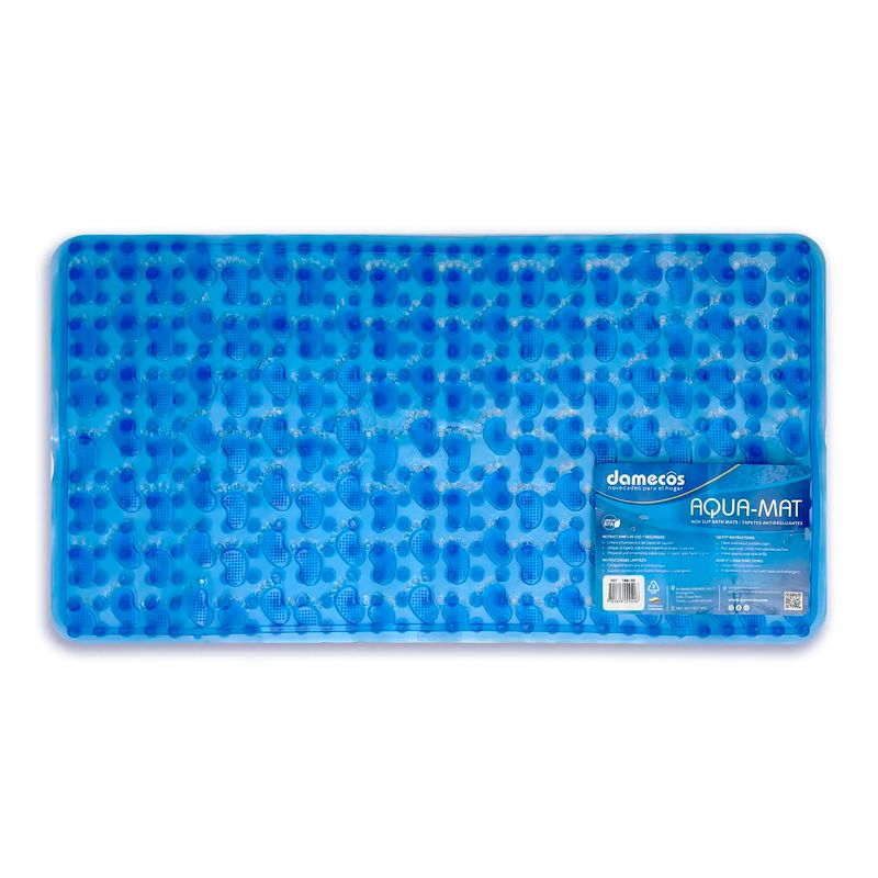 Tapete-antideslizante-para-baño-de-62-x-32-cm-con-textura-masajeadora-tipo-PIESITOS-y-base-multi-ventosas.