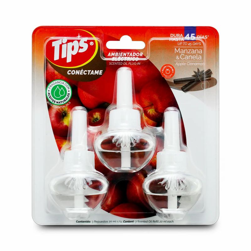 Ambiental-de-repuesto-con-aroma-a-MANZANA---CANELA.-Ideal-para-difusor-de-aroma-electrico--20-ml-c-u---pack-x-3