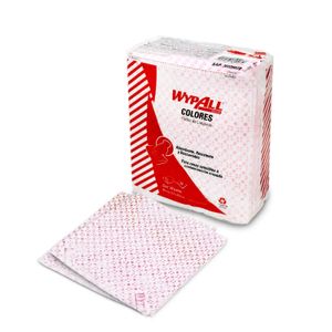 Paño de limpieza ultra absorvente de 34 x 29 cm descartable. Ideales para evitar contaminación cruzada; pack x 50 - WYPALL