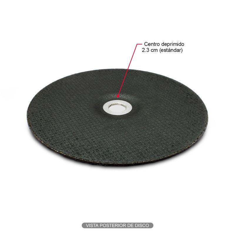 Disco-de-corte-de-metal-de-9-pulgadas-o-23-cm-x-0.3-cm-de-grosor-y-eje-deprimido-de-2.3-cm.-Soporta-6.600-RPM.