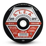 Disco-de-corte-de-metal-de-9-pulgadas-o-23-cm-x-0.3-cm-de-grosor-y-eje-deprimido-de-2.3-cm.-Soporta-6.600-RPM.