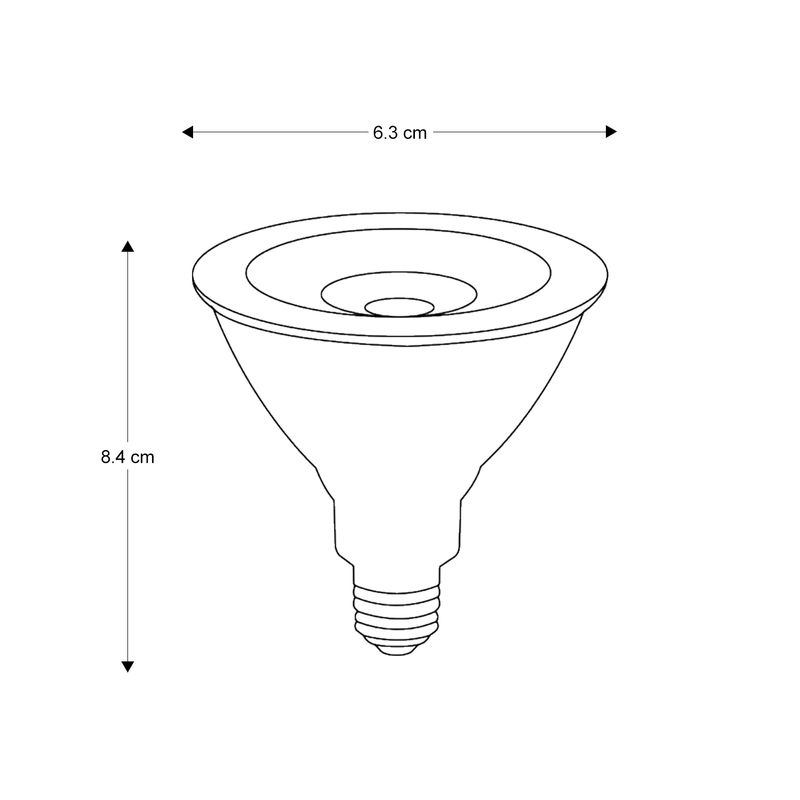 Foco-LED-PAR20-con-base-E27.-CARACTERISTICAS--8W-Luz-blanca-de-dia-720-lumens-vida-util-15.000-horas.