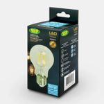 Foco-LED-con-filamento-VINTAGE-y-base-E27.-CARACTERISTICAS--6W-Luz-blanca-700-lumens-vida-util-15.000-horas.