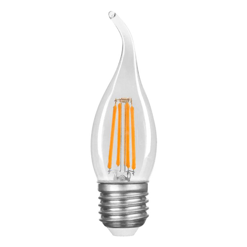 Foco-LED-tipo-vela-VINTAGE-y-base-E27.-CARACTERISTICAS--4W-Luz-amarilla-420-lumens-vida-util-15.000-horas.
