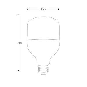 Foco LED de alta potencia con base E27. CARACTERÍSTICAS: 50W, Luz blanca de día, 4000 lúmens, vida útil 25.000 horas. - BLITZ