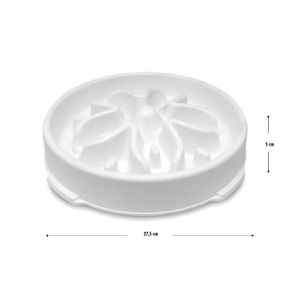 Plato para perro con diseño interno para calmar el estrés. - K HOME