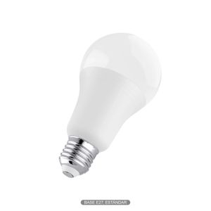 Pack de focos LED con base E27. CARACTERÍSTICAS: 9W, Luz blanca de día, 800 lúmens, vida útil 15.000 horas; pack x 6 - LEDVANCE