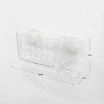 Organizador-de-baño-plastico-de-5.5-x-8-x-16.4-cm--con-orificios-de-ventilacion-y-anclaje-mediante-ventosas.