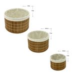 Set-de-cajas-organizadoras-con-estructura-a-base-de-fibras-de-madera-con-soportes-y-apliques-de-tela--pack-x-3