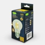 Foco-LED-con-filamento-VINTAGE-y-base-E27.-CARACTERISTICAS--6W-Luz-amarilla-700-lumens-vida-util-15.000-horas.