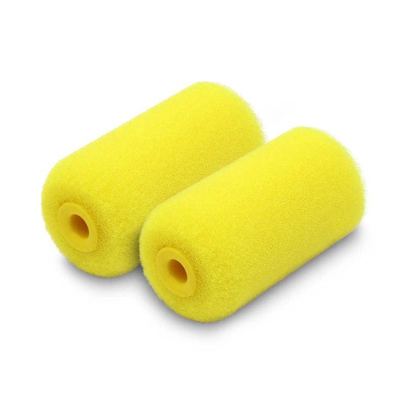 Mini-rodillo-de-repuesto-de-6-x-3.5-cm-fabricado-en-espuma-para-aplicaciones-de-acabados-y-decorados--pack-x-2