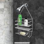 Organizador-colgante-de-baño-metalico-recubierto-en-PVC-con-2-niveles-jabonera-y-2-colgadores-multiusos.
