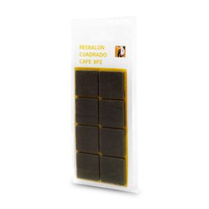 Resbalón cuadrado autoadhesivo de fieltro de 2.8 x 2.8 cm. Ideal para las patas de sillas, muebles, etc; pack x 8 - WRT