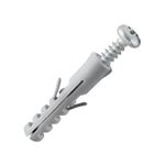 Tornillo-con-taco-de-fijacion-con-medidas--Tornillo-de-2.7-x-0.8-cm-y-Taco-plastico-de-3-x-0.6-cm--pack-x-60