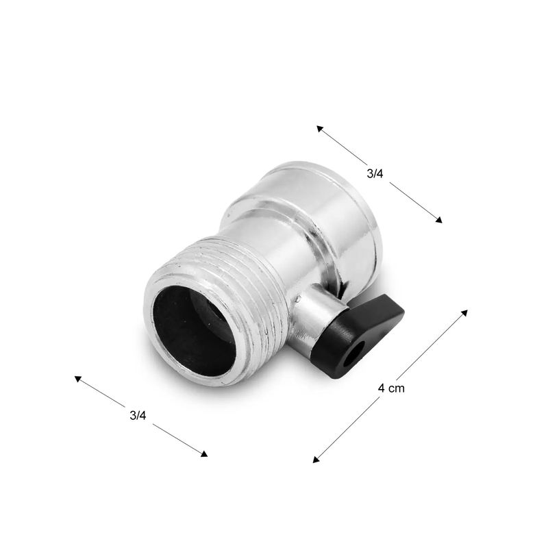 Valvula-de-paso-para-manguera-de-laton--de-4.3-x-3-x-4-cm-con-conectores-HEMBRA-y-MACHO-de-3-4-pulgadas.