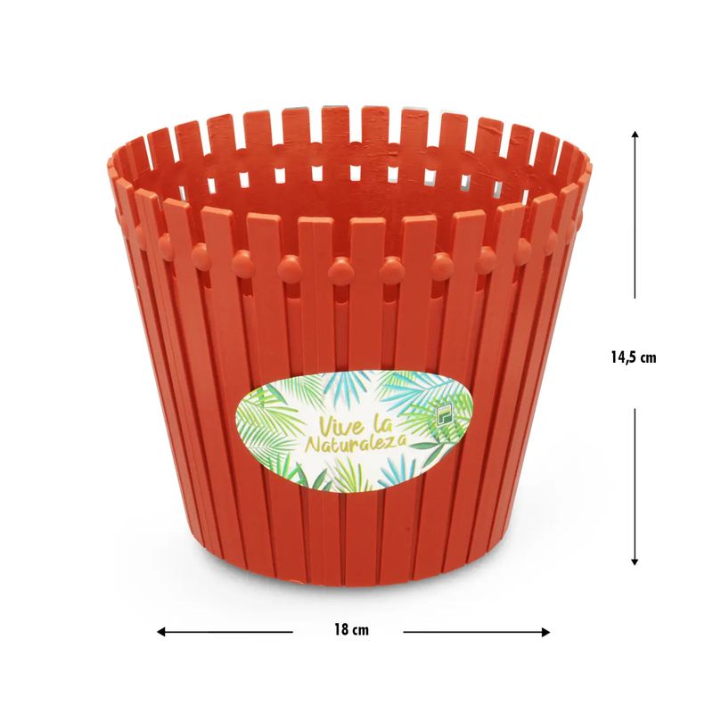 Macetero-plastico-pequeño--1-de-18-cm-de-diametro-y-1.5-litros-de-capacidad--tipo-tablillas-de-madera