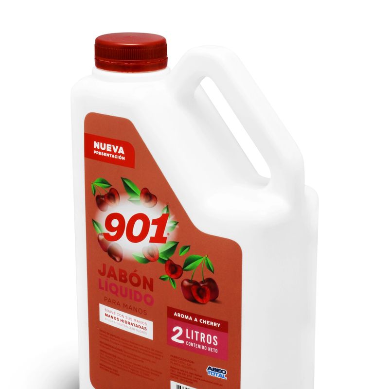 Jabon-liquido-para-manos-de-agradable-aroma-a-CEREZA-de-2-litros---detergente-en-polvo-oxianillos-de-200-gr