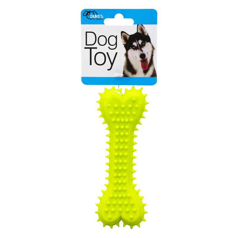 Juguete-para-perros-elaborado-en-caucho-natural-semi-rigido-de-15-cm-en-forma-de-hueso-con-puntas-suaves