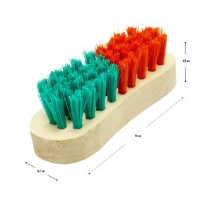 Cepillo para lavar con mango de madera y cerdas semi duras para todo tipo de uso - ARTILIM