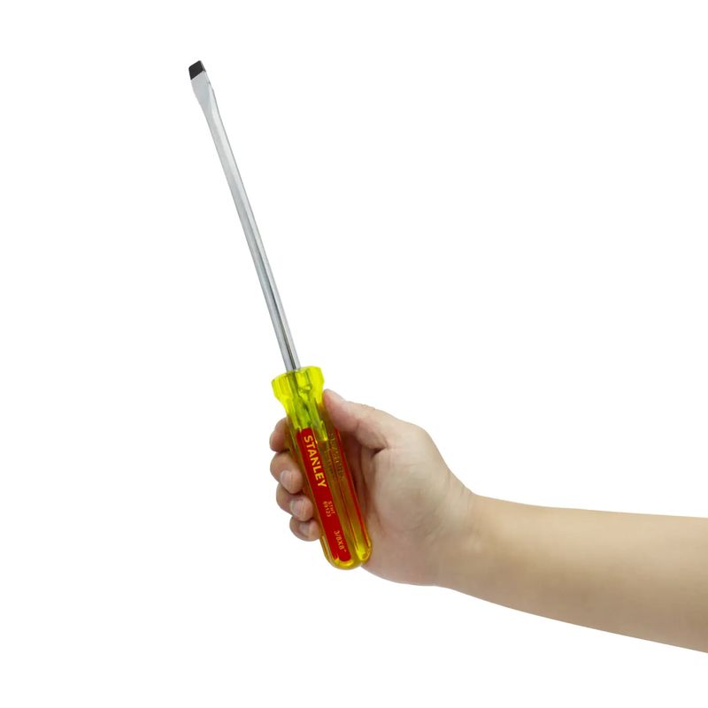 Desarmador-plano-plano-de-8--x-3-8-.-Mango-ergonomico-de-PVC