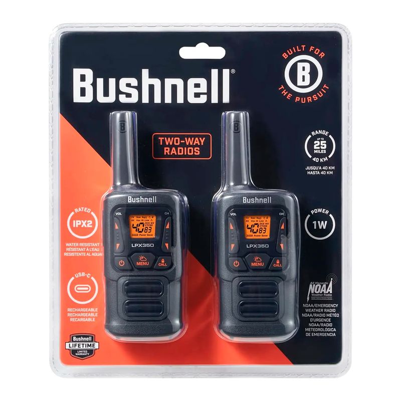 Radios-bidireccionales-de-1-W-de-potencia-para-25-millas-de-alcance-y-6-baterias-recargables-NiMH-de-650-mAh.