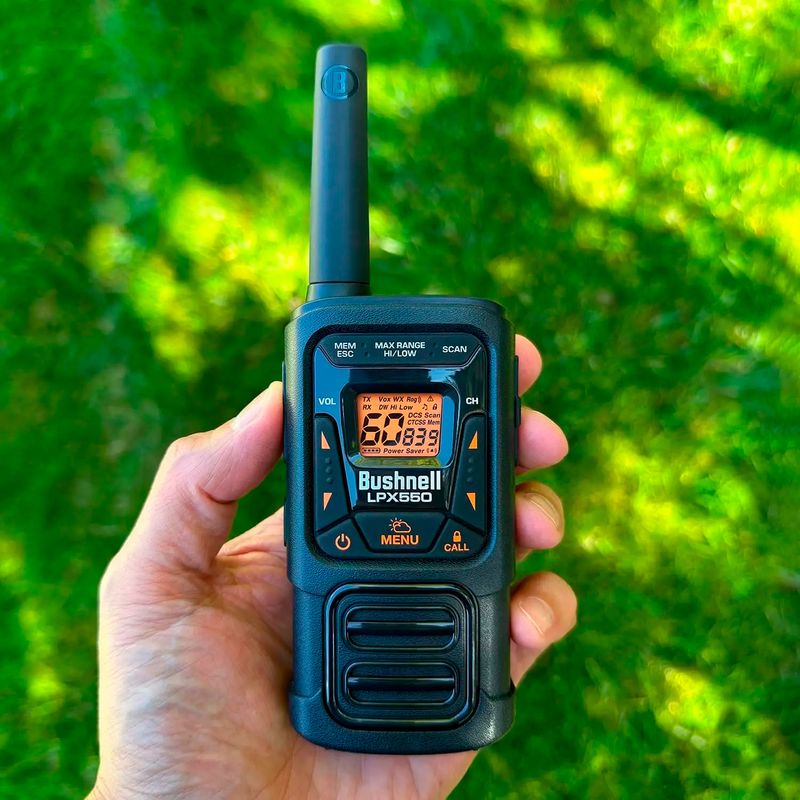 Radios-bidireccionales-de-2-W-de-potencia-para-36-millas-de-alcance-6-baterias-recargables-NiMH-de-1000-mAh.