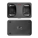 Radios-bidireccionales-de-2-W-de-potencia-para-36-millas-de-alcance-6-baterias-recargables-NiMH-de-1000-mAh.