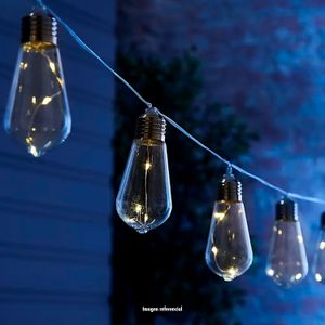 Guirnalda de luces LED inalámbrica de 1.6 metros de largo con 10 bombillos LED. - ORGILL