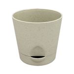Maceta-redonda-mediana-de-14-cm-de-diametro-con-base-desmontable-y-pico-de-trasvasado.-Gris-K-HOME