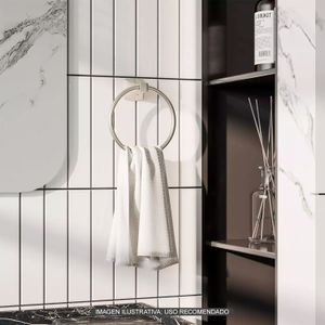 Toallero de baño de aluminio con anclajes ocultos. - DONNER