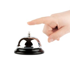 Timbre de servicio metálico, con campana manual de sonido. - ORGILL