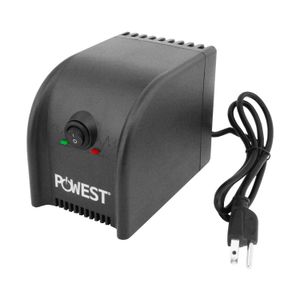 Regulador de voltaje con 8 salidas (reguladas y protegidas) y potencia de 2200V a 1200W. - POWEST