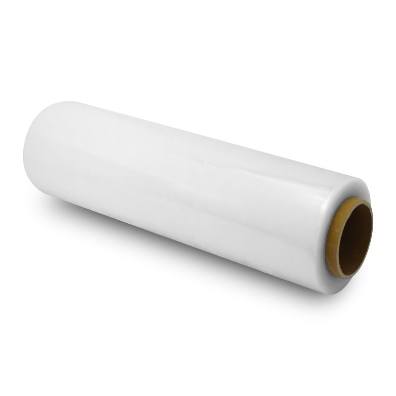 Plástico stretch film en rollo de 4 kg x 50 cm de alto (Rinde 900 metros  aprox.) Ideal para embalaje y protección. Transparente K PRO