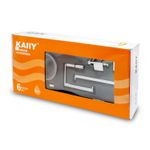Juego-de-accesorios-para-baño-de-6-piezas-que-incluye--2-toalleros-porta-papel-gancho-jabonera-y-portacepillos.---KAIIY