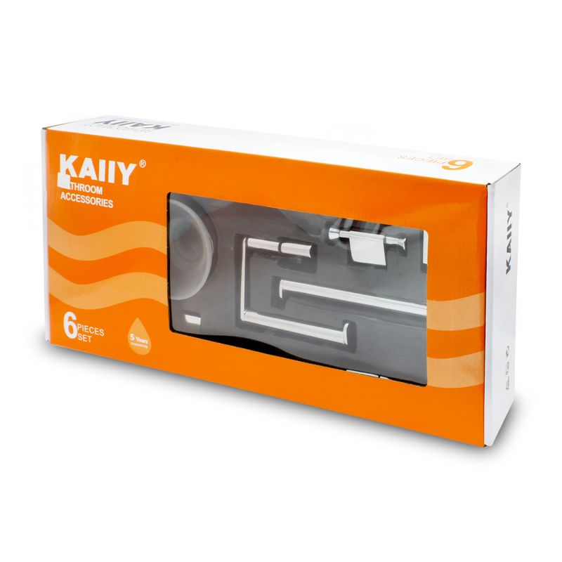 Juego-de-accesorios-para-baño-de-6-piezas-que-incluye--2-toalleros-porta-papel-gancho-jabonera-y-portacepillos.---KAIIY
