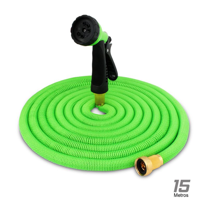 Manguera-retractil-para-jardin-con-cuerpo-reforzado-auto-expandible-de-accion-por-el-agua.-Se-extiende-hasta-15-m.-Verde-con-negro-K-PRO