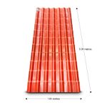 Plancha-de-PVC-tipo-teja-de-fabricacion-plastica-rigida-con-diseño-de-TEJA-ESPAÑOLA-de-25-mm-de-grosor-de-plancha.-UPVC-K-PRO
