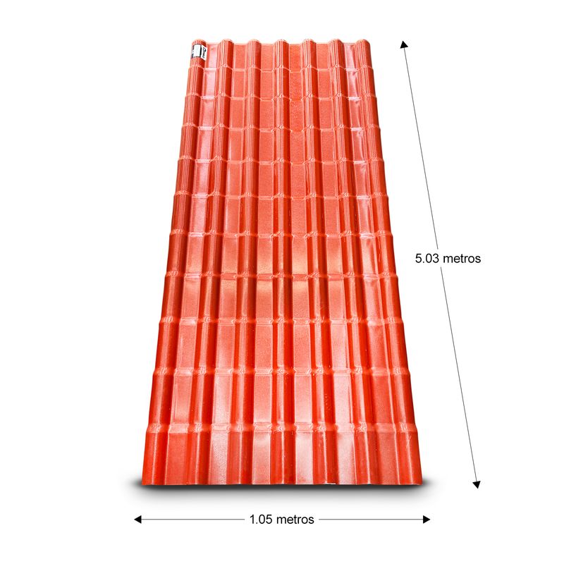 Plancha-de-PVC-tipo-teja-de-fabricacion-plastica-rigida-con-diseño-de-TEJA-ESPAÑOLA-de-25-mm-de-grosor-de-plancha.-UPVC-K-PRO