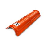 Cumbrero-lateral-de-fabricacion-plastica-de-PVC-de-25-mm.-Ideal-para-cambios-de-direccion-en-planchas-de-teja-de-PVC.-UPVC-K-PRO