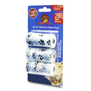 Pack de rollos con fundas desechables de 22 x 33 cm c/u. - PUPPY & CO