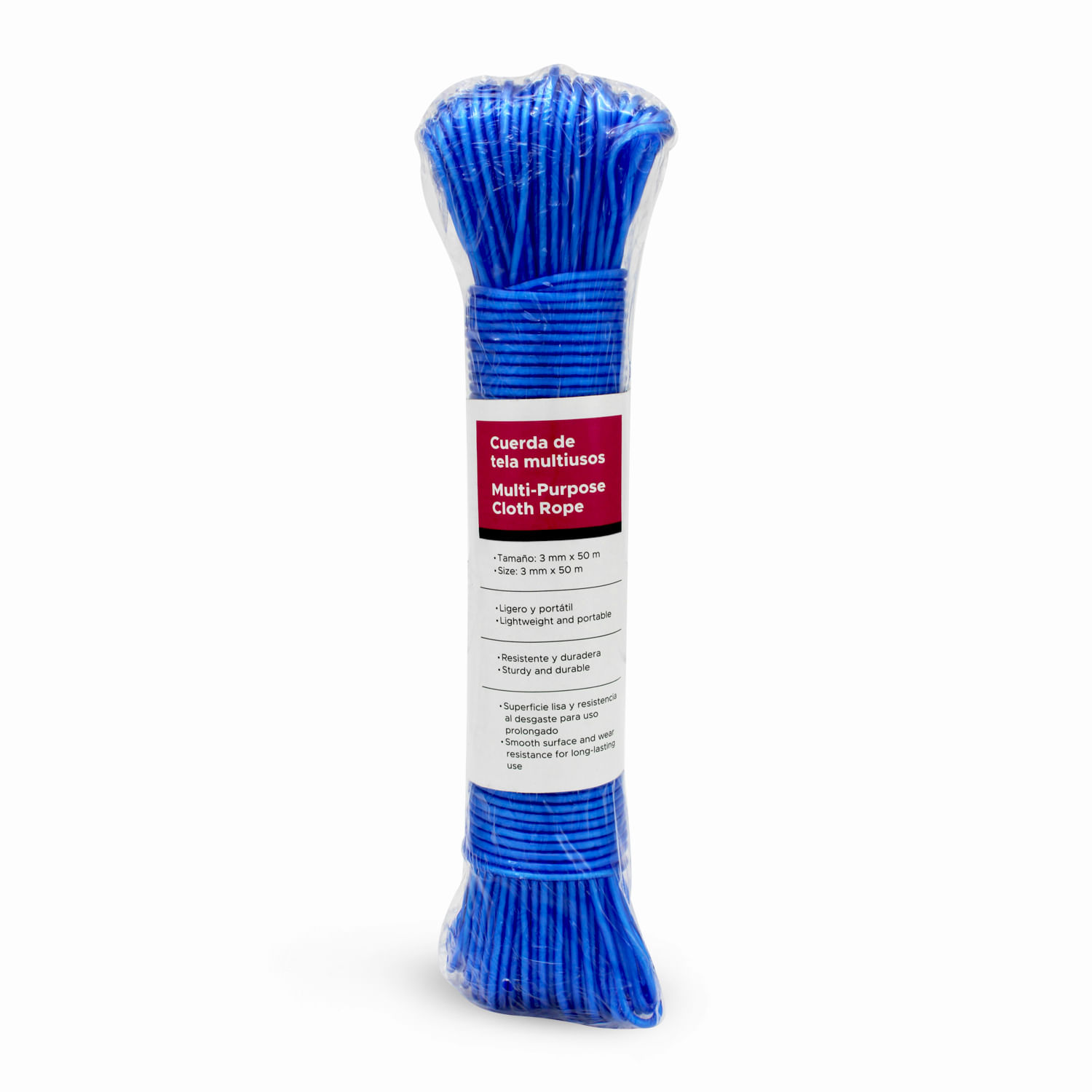 OFXDD Tendedero flexible - Paquete de 2 - Cuerda de plástico para ropa - 62  pies