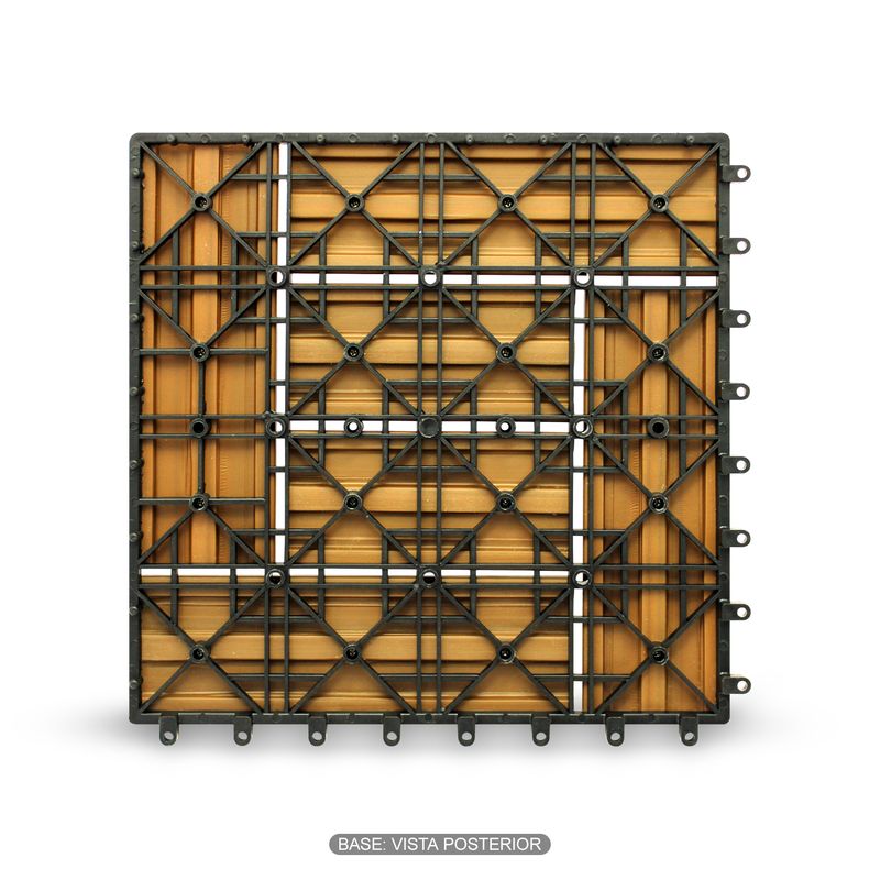 Piso-exterior-modular-de-fabricacion-plastica-con-superficie-antideslizante-de-diseño-tipo-madera--pack-x-1.-Plastico-K-PRO
