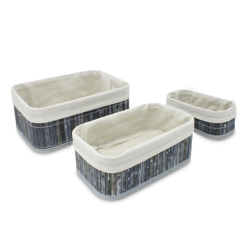 Set-de-cajas-organizadoras-rectangulares-fabricadas-en-fibras-de-madera-con-soportes-y-apliques-de-tela--pack-x-3.-Gris-K-HOME