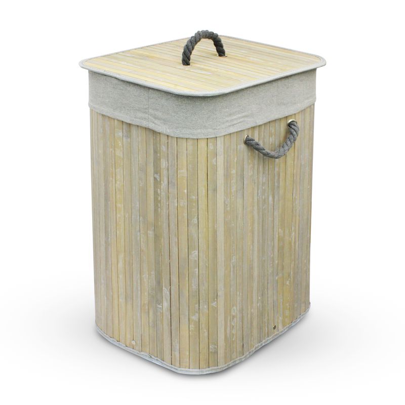 Cesto-para-ropa-tipo-torre-con-estructura-a-base-de-bambu-forro-de-tela-y-agarraderas-de-soga.-Gris-K-HOME